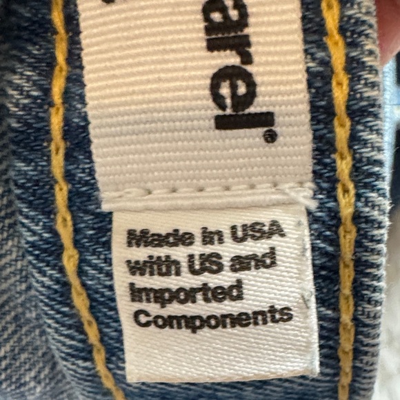 American Apparel Button-Up Front  100% cotton Denim Mini Skirt - Picture 5 of 9